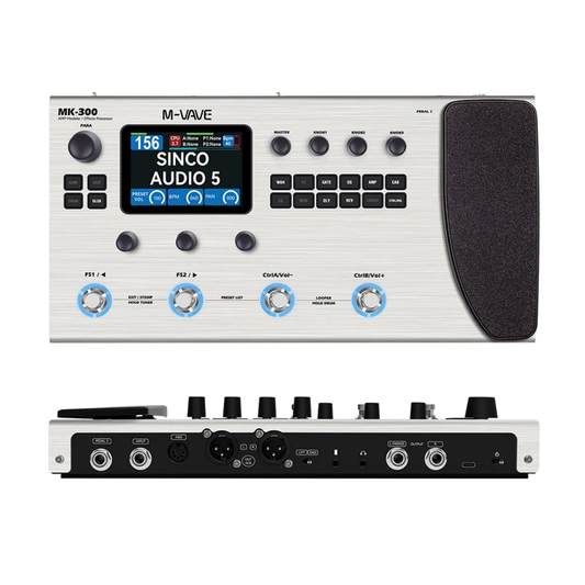 M-Vave Mk 300 Multi Effet guitare